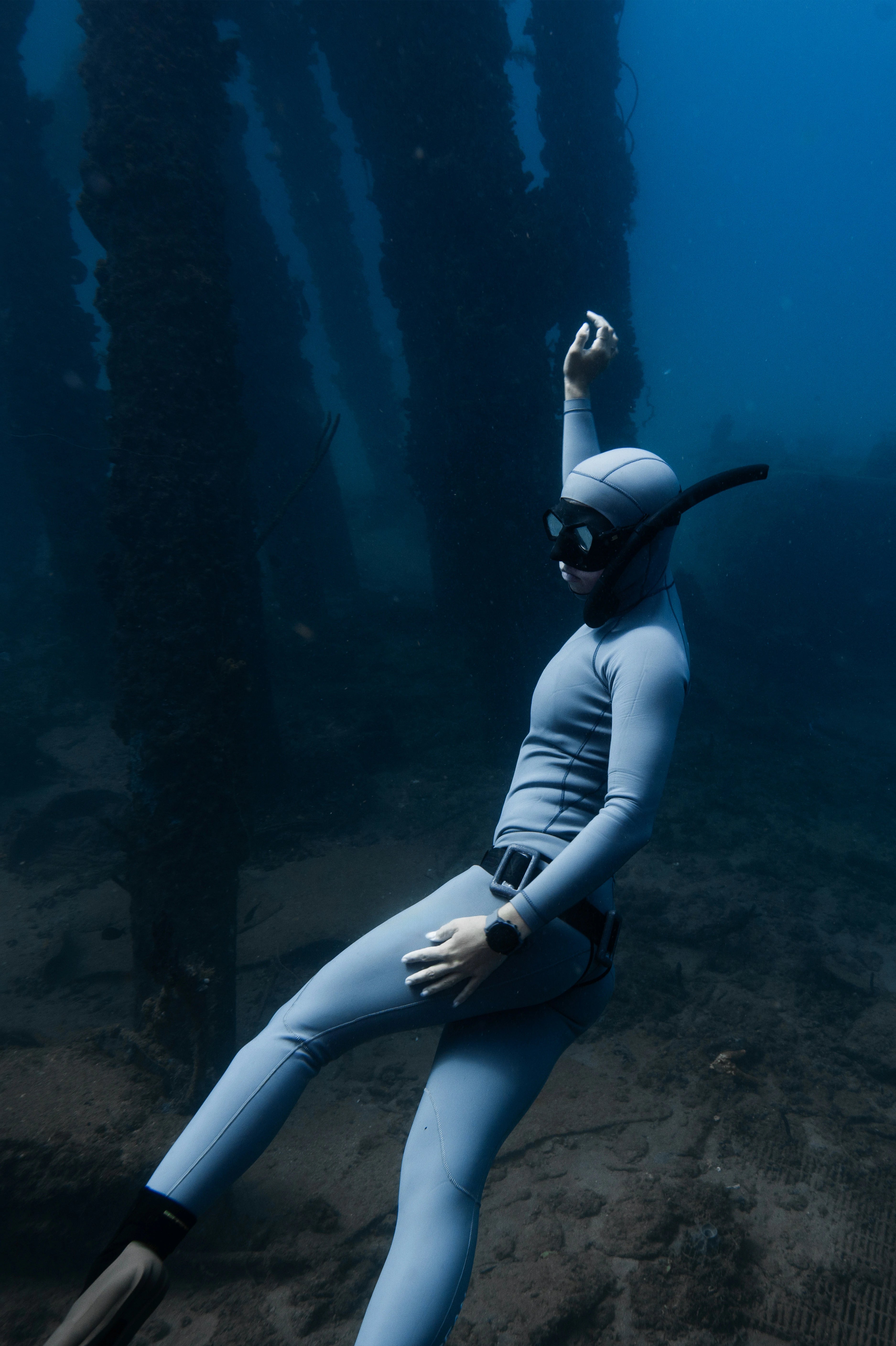 Women's Freediving & Spearfishing 2-Piece Wetsuit
