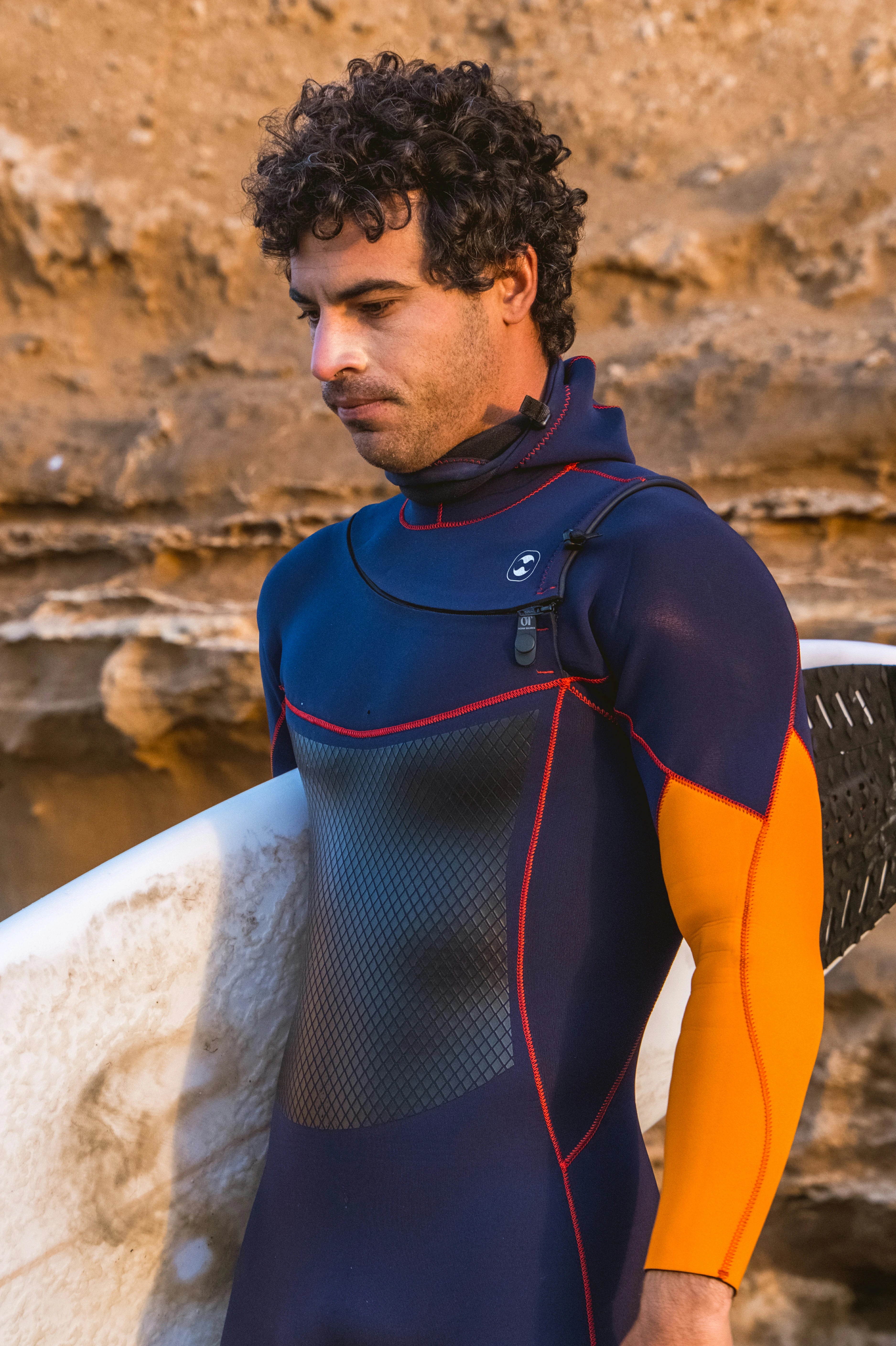 Men's Custom Slant Zip Curve Wetsuit