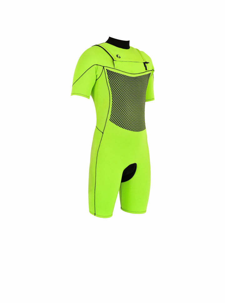 Mens Shorty Front Zip Wetsuit Right View